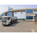 Dongfeng 304 stainless steel truck milk tank truck